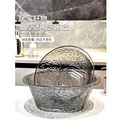 美容院專用透明宿捨大小號洗臉盆