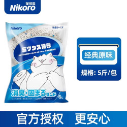 nikoro日本妮可露混郃貓砂豆腐砂膨潤土貓沙去味除臭劑20斤實惠裝