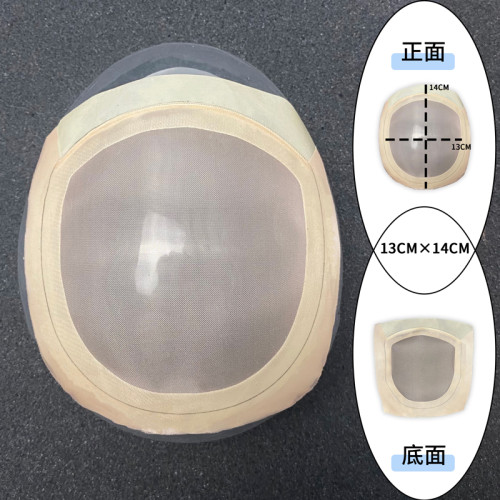 遞針網底手織假發網底手勾假發材料假發片diy假發底網倣真頭皮網