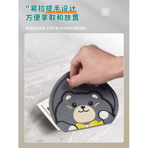 矽膠墊下水道浴室防反味通用地漏