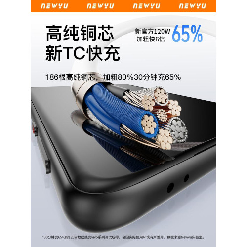 超級快充加長usb接口車載數據線