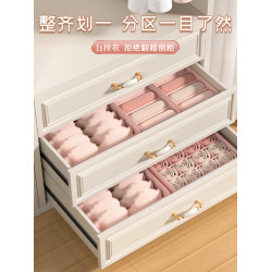 抽屜分隔文胸整理箱內衣收納盒