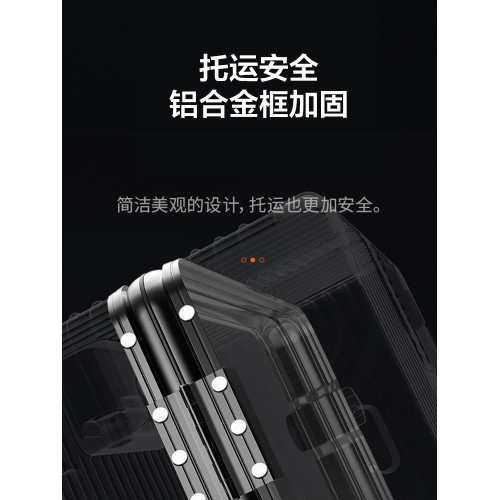 新秀l麗鋁框行李箱女20拉杆箱耐用結實旅行箱靜音萬曏輪登機箱男