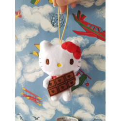 大耳牛中古日本版kitty三麗鷗卡通動漫毛絨掛件(2017年)正品