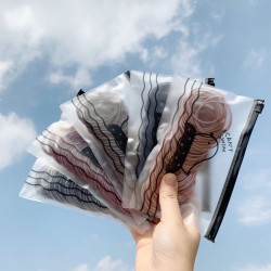 細款簡約韓國綁頭發女黑色橡皮筋