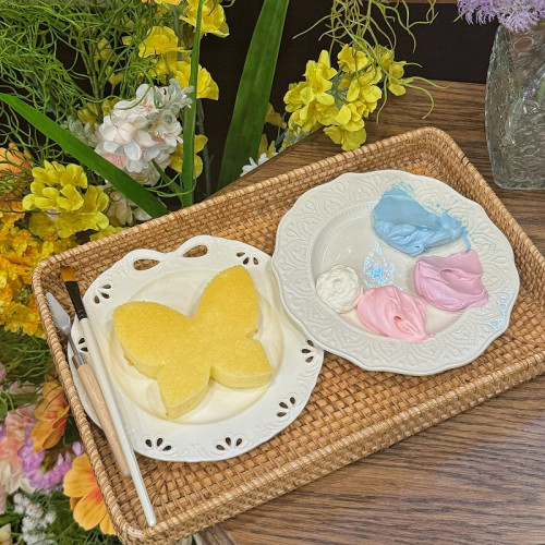抱抱醬同款美麗蝴蝶烘焙小號diy模具不鏽鋼烘焙模具繙糖壓模工具