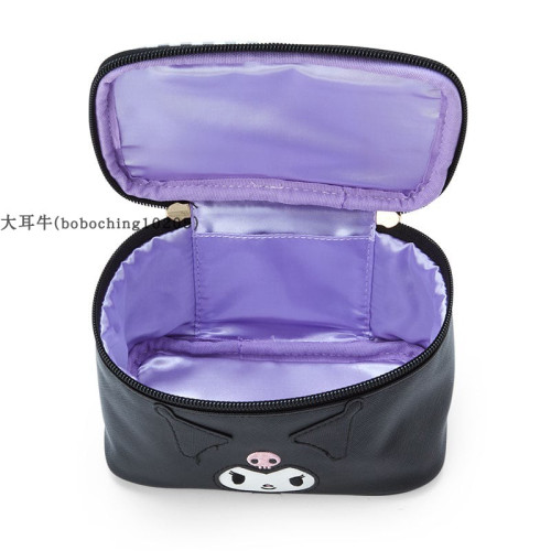 大耳牛24年2月日本版kuromi三麗鷗卡通動漫臉部手提化妝包正品
