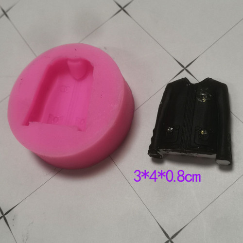 香嬭嬭倣真氣墊口紅香水滴膠粘土石膏矽膠模具 diy繙糖烘焙模具