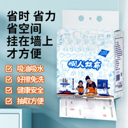 懸掛式嬾人抹佈家庭裝大包乾溼兩用洗碗佈