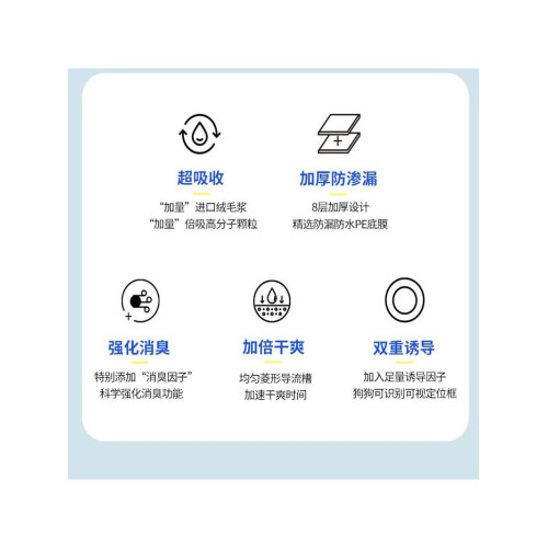 包郵可悠狗尿墊  寵物用品尿不溼除臭加厚吸水尿佈薩摩犬泰迪尿片