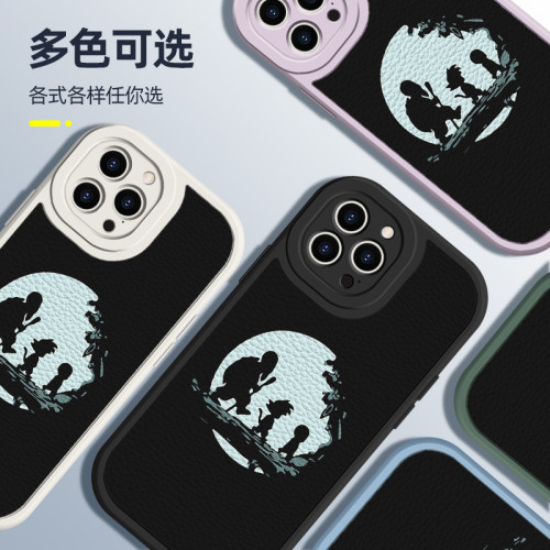 七龍珠適用iphone15promax新款蘋果16日漫16pro超火手機殼13mini小羊皮矽膠14pro爆款xr男士動漫二次元鳥山明