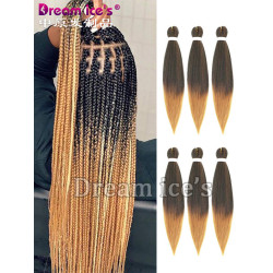 26'Stretch Easy Braid Synthetic Stretched Braiding Hair髒辮