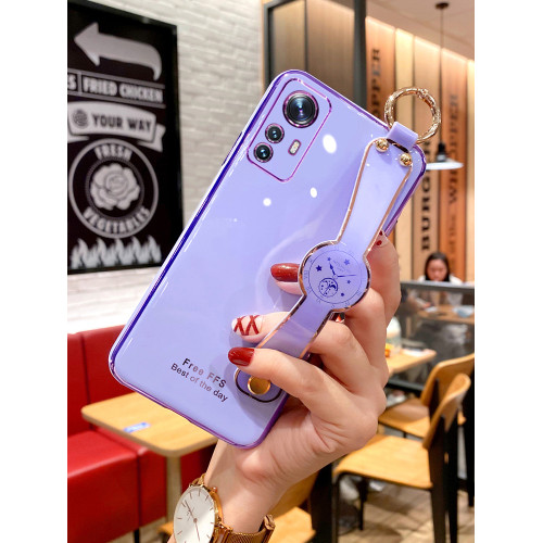 小米12青春版手機殼xiaomi12lite腕帶保護5G矽膠套mi全包防摔m12軟殼ml女生網紅新款斜挎帶掛繩可背手機殼潮