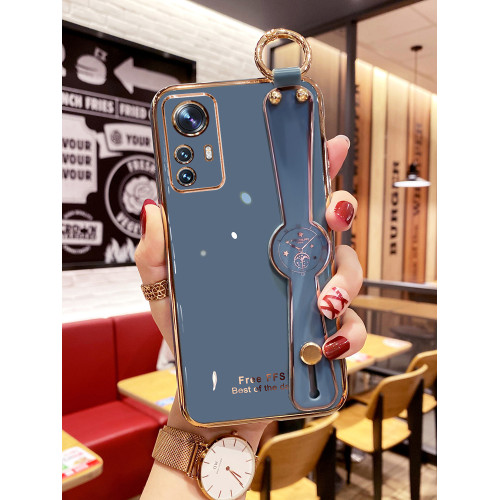 小米12青春版手機殼xiaomi12lite腕帶保護5G矽膠套mi全包防摔m12軟殼ml女生網紅新款斜挎帶掛繩可背手機殼潮