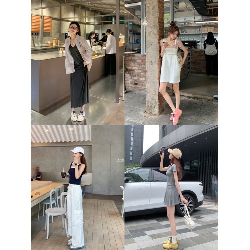葡萄媽studiolee 5cm內增高~經典板鞋圓頭拼接網麪德訓阿甘鞋春鞦