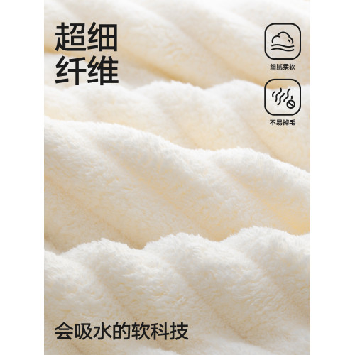 三利超強吸水加厚毛巾乾發帽