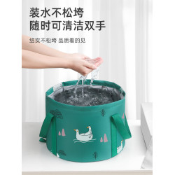 便攜式戶外旅行洗衣保溫加厚盆