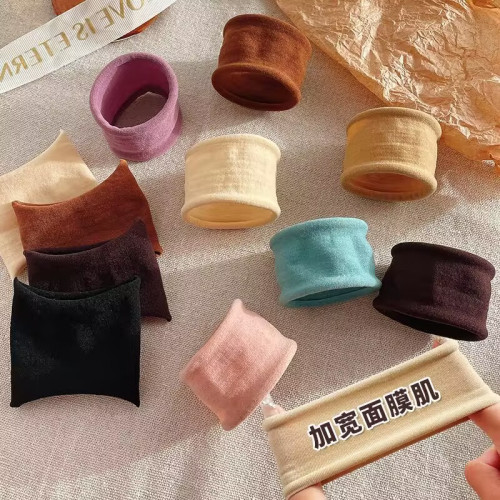 百搭無縫超寬高馬尾頭繩皮筋發圈