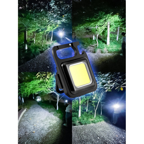 小型迷你便攜磁吸投光燈手電筒