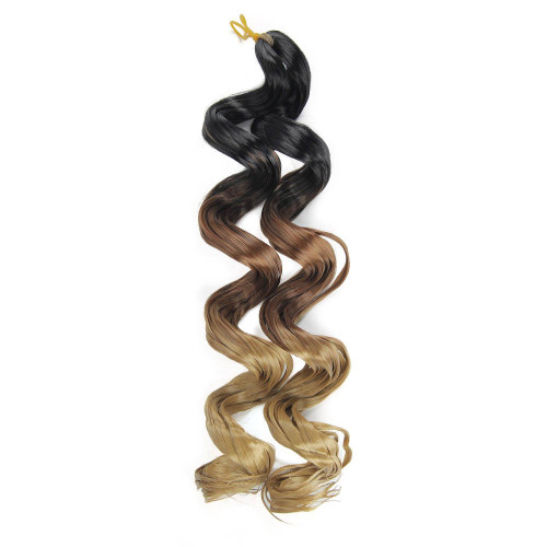 Deep Wave Omber Braids Curlyhair Jumbo Braiding Hair髒辮假發