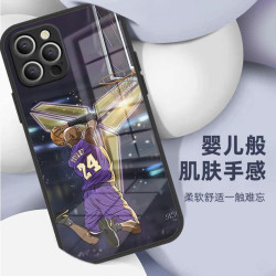 科比釦籃蘋果16手機殼iPhone14promax男士高級感15promax手機殼13promax全包鏡頭適用12promax個性16plus聯名