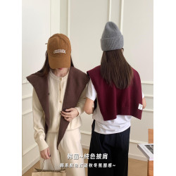 美作安可拉外搭女氛圍感小坎肩