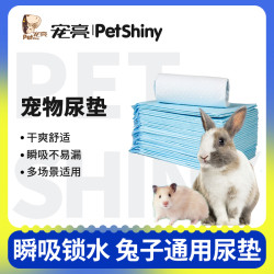 兔子尿墊寵物兔用尿不溼紙尿佈兔籠隔尿墊片一次性兔子用品