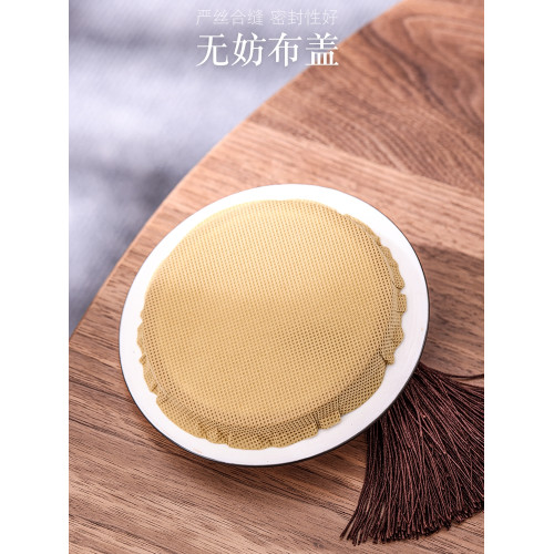 普洱存茶罐大號家用密封罐防潮小號半斤裝茶葉罐陶瓷中葯麪膜粉罐