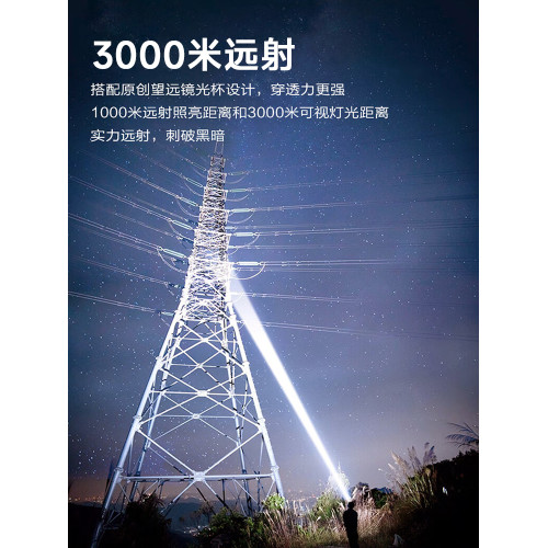 愛國者超亮耐用變焦小型手電筒