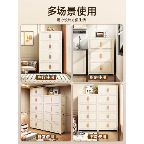 家用免安裝兒童玩具整理箱收納櫃