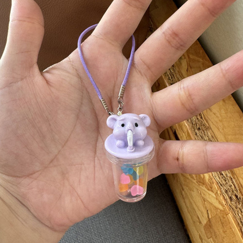 bjd拉佈佈迷你動物模型微縮水盃