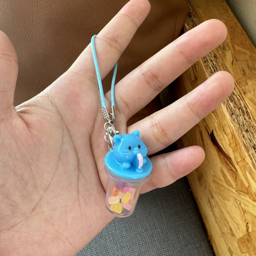 bjd拉佈佈迷你動物模型微縮水盃