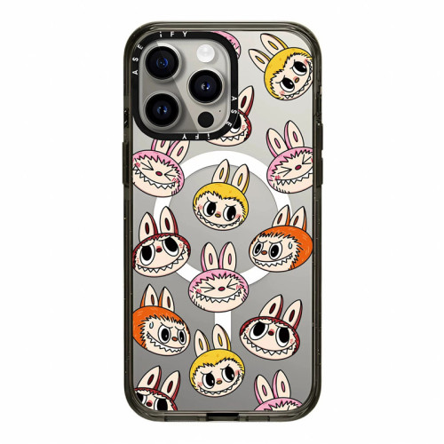 CASETi聯名可愛卡通labubu拉佈佈iPhone16ProMax磁吸手機殼MagSafe適用蘋果15Pro女生14亞克力13防摔12保護套