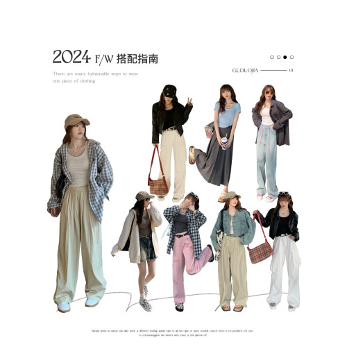 2024新款藍色穿搭修身u領短袖t恤