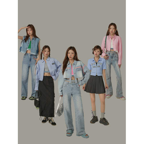 CHUU條紋春鞦穿搭拼接吊帶背心