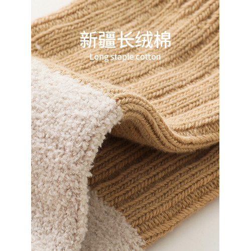 貝英爾加毧新生春鞦毛圈嬰兒襪子