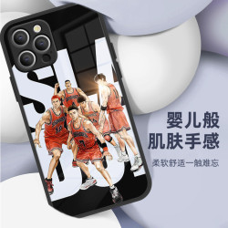 【灌籃高手】蘋果16pro手機殼櫻木花道iPhone12/13/14/15/16promax籃球潮牌適用於13pro高档防摔手機殼三井壽