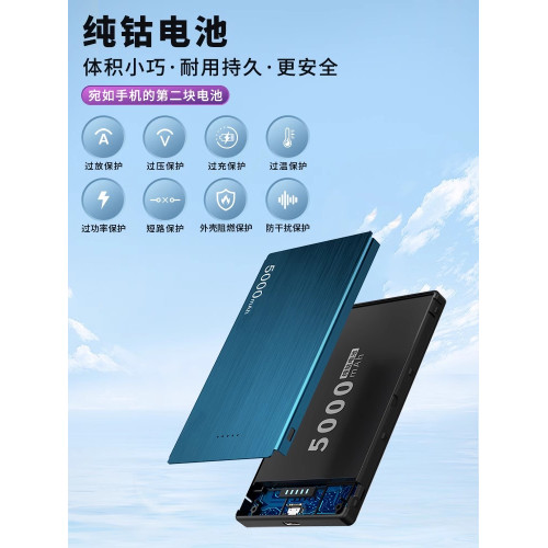 適用小米14ultra磁吸充電寶magsafe13pro無線快充12超薄小巧便攜11超大容量k60/k50可攜帶上飛機高鉄2024新款
