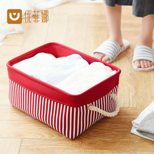 大號被子帆佈棉麻衣服收納箱