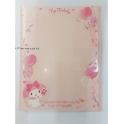 大耳牛23年12月日本版melody三麗鷗A4透明資料夾(Enjoy Idol)正品