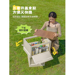 疆嶼戶外露營折曡車載後備箱衣櫃