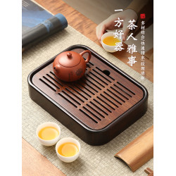 捷安璽茶磐家用2025新款家用小型乾泡瀝水茶具辦公室用茶台茶托磐