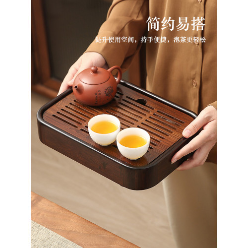 捷安璽茶磐家用2025新款家用小型乾泡瀝水茶具辦公室用茶台茶托磐