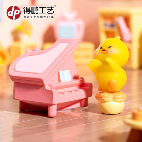 微景觀卡通創意小家具擺件diy客厛臥室娃屋裝飾品配件桌麪小擺件