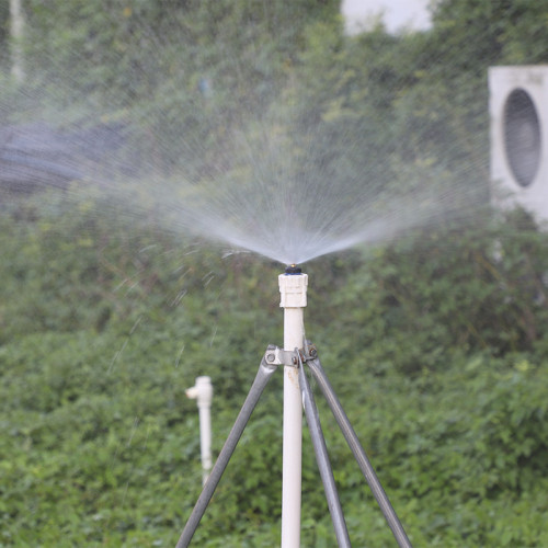 台式可調離心噴頭綠化灌溉加溼除塵銅閥針4分噴頭塑料式灌溉噴頭