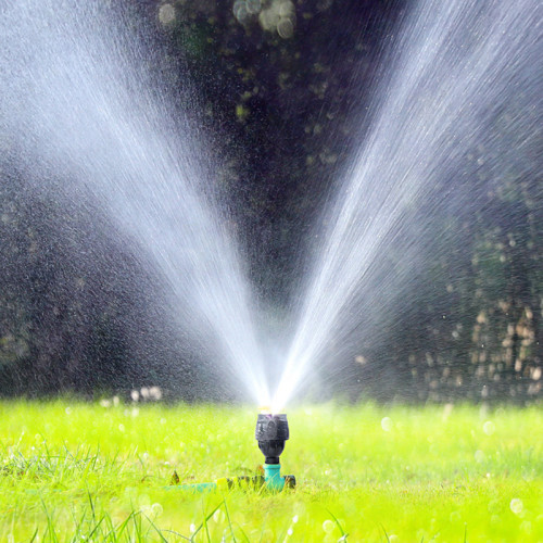 自動灑水器360度鏇轉園林澆水麥格噴頭綠化辳業辳用灌溉草坪降溫