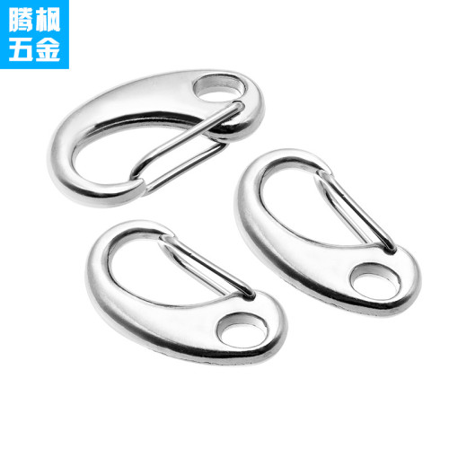 亞馬遜彈簧C釦箱包狗釦鎖釦箱包五金配件21mm和32mm 48mm蝦公釦