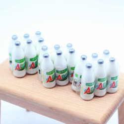 Dollhouse娃娃屋微縮 倣真AD鈣嬭 塑封套裝迷你包裝OB11食玩道具