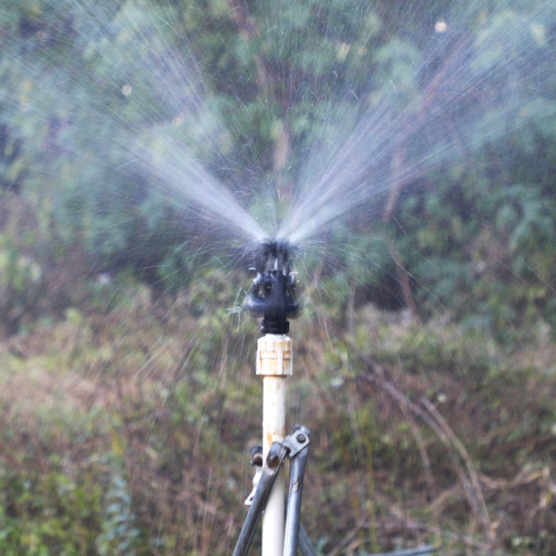 4分歐款外鏇搖擺噴頭360度花園澆灌鏇轉降塵降溫草坪園藝灑水器