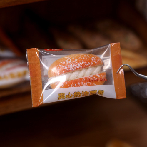 迷你倣真全手工粘土麪包精美袋裝 dollhouse娃屋手作微縮食玩模型